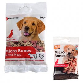 Flamingo MICRO BONES TRAINING TREAT лакомство для обучения собак, косточки