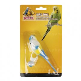 Flamingo PARAKEET ON RING игрушка для попугаев, пластик