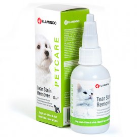 Flamingo (Фламинго) PETCARE TEAR STAIN REMOVER Капли для удаления пятен от слез у собак и кошек вокруг глаз