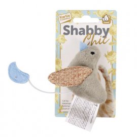 Flamingo SHABBY CHIC BIRD іграшка для кішок пташка, з котячою м'ятою