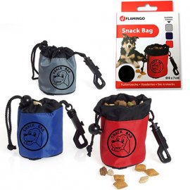 Flamingo SNACK BAG мешочек для лакомств для дрессировки собак, нейлон