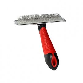 Flamingo SOFT SLICKER м'який слікер-пуходірка для собак