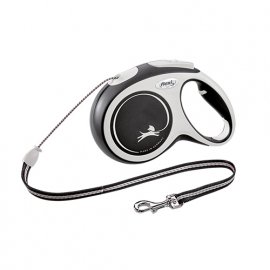 Flexi (Флекси) NEW COMFORT CORD (НЬЮ КОМФОРТ ТРОС) поводок-рулетка для собак, черный