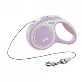Flexi (Флекси) NEW COMFORT CORD (НЬЮ КОМФОРТ ТРОС) поводок-рулетка для собак, сиреневый