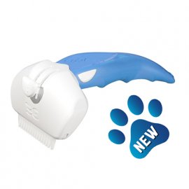 FoOlee Easee (Фоли Изи) Дешеддер для удаления линяющей шерсти животных, синий