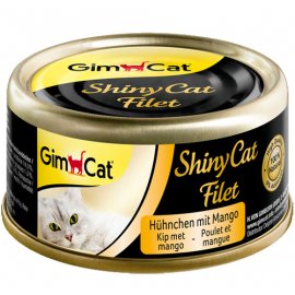 Gimcat Shiny Cat Filet (КУРИЦА С МАНГО ФИЛЕ) консервы для кошек