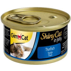 Gimcat Shiny Cat in jelly (ТУНЕЦ В ЖЕЛЕ) консервы для кошек
