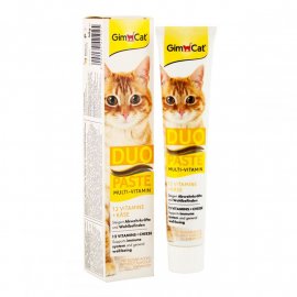 Gimcat (Джимкет) MULTI-VITAMIN DUO PASTE (12 ВИТАМИНОВ И СЫР ПАСТА) лакомство  для кошек