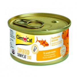 Gimcat SUPERFOOD консервы для котов, ТУНЕЦ С ТЫКВОЙ