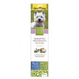 Gimdog Natural Solutions Шампунь для собак с белой шерстью, 250 мл