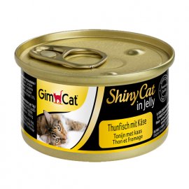 Gimcat (Джимкет) SHINY CAT JELLY (ТУНЕЦ & СЫР В ЖЕЛЕ) консервы для кошек