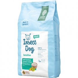 Green Petfood InsectDog SENSITIVE ADULT сухий вегетаріанський корм для собак з протеїном комах та рисом