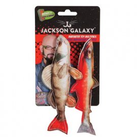 Jackson Galaxy (Джексон Гелекси) МОРСКИЕ ЗАБАВЫ РЫБА игрушка для кошек (31958)