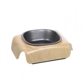 Hagen Catit - Металева миска для кішок з обробкою під дерево (54533)