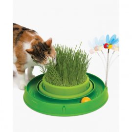 Hagen CATIT GRASS PLANTER 3in1 Іграшка для кішок, ігрове коло з міні-садом (43002)