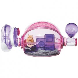 Hagen HABITRALL OVO HOME-PINK клетка для мелких грызунов, пластик