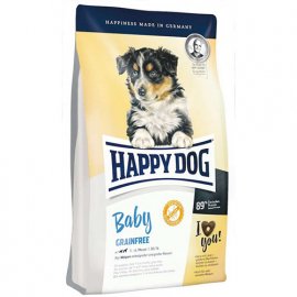 Happy Dog BABY GRAINFREE беззерновий корм для цуценят середніх і великих порід до 6 місяців, ПТИЦЯ I ЯГНЯ