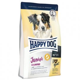 Happy Dog JUNIOR GRAINFREE корм беззерновий для цуценят з 7 до 18 місяців, Птиця і ягня