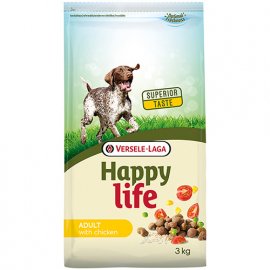Happy Life ADULT CHICKEN корм для собак усіх порід КУРКА