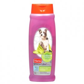HARTZ (Хартц) Groomers Best 3 in 1 Conditioning Shampoo - Шампунь-кондиционер для длинношерстных собак с тропическими фруктами, 532 мл