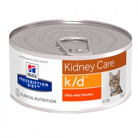 Hill's Prescription Diet k/d Kidney Care лечебные консервы для кошек КУРИЦА