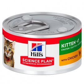 Hill's Science Plan KITTEN консервы для котят КУРИЦА