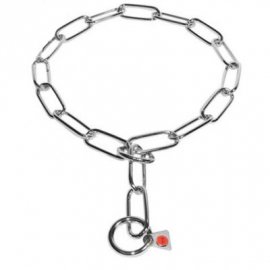 Sprenger Extra Long Link широкое звено ошейник для собак, ХРОМИРОВАННАЯ СТАЛЬ