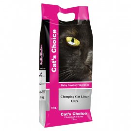 Indian Cat Litter BABY POWDER комкующийся наполнитель С АРОМАТОМ ДЕТСКОЙ ПУДРЫ