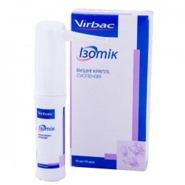 Virbac Easotic Изотик капли для лечения отитов у собак Virbac Easotic Изотик капли для лечения отитов у собак