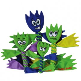 Jolly Pets FLATHEAD игрушка мягкая c пищалкой для собак, 30 см