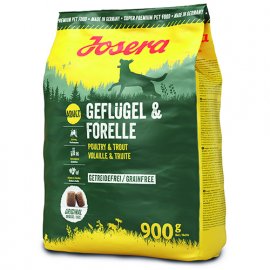 Josera GEFLÜGEL & FORELLE (ПТИЦА И ФОРЕЛЬ) сухой беззерновой корм для собак Josera GEFLÜGEL & FORELLE (ПТИЦА И ФОРЕЛЬ) сухой беззерновой корм для собак