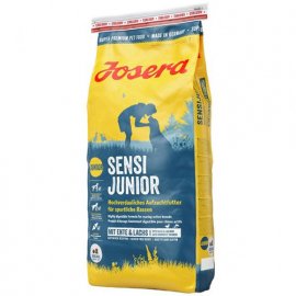 Josera SENSI JUNIOR корм для щенков средних/крупных пород с чувствительным пищеварением Josera SENSI JUNIOR корм для щенков средних/крупных пород с чувствительным пищеварением