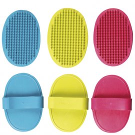 Flamingo (Фламінго) BRUSH OVAL Масажна щітка овальна для собак, гума