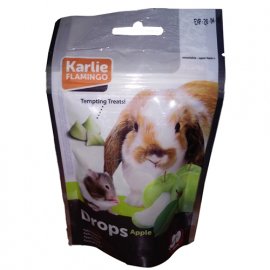 Flamingo (Фламинго) DROPS APPLE Лакомство для грызунов с яблоком, дропсы
