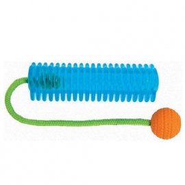 Flamingo (Фламинго) PLAY! MOTIVATION STICK Игрушка для собак из резины с веревкой