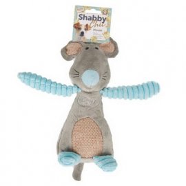 Flamingo (Фламінго) SHABBY CHIC MOUSE (ПЛЮШЕВА МИША З ПИЩАЛКОЮ)