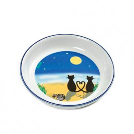 Flamingo CAT&MOON миска для собак та кішок, кераміка