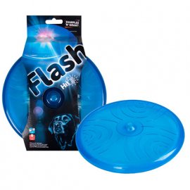 Flamingo FRISBEE+LED фрисби с подсветкой игрушка для собак