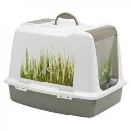 Savic SPHINX FLOWERS СФИНКС ЦВЕТЫ закрытый туалет для котов