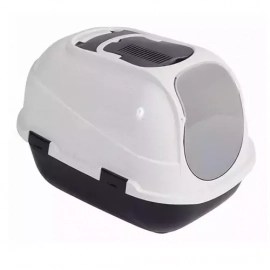 Moderna МЕГАКОМФИ КЭТ закрытый туалет для кошек, кобальт синий