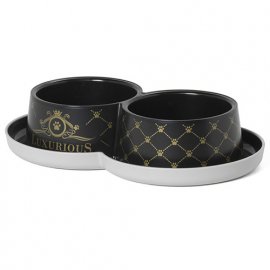 Moderna (Модерна) TRENDY DINNER LUXURIOUS PET DOUBLE миска двойная для котов