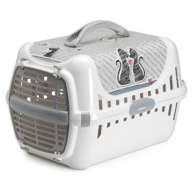 Moderna (Модерна) Trendy Runner Cats in Love переноска для животных, ПЛАСТИК ДВЕРЬ