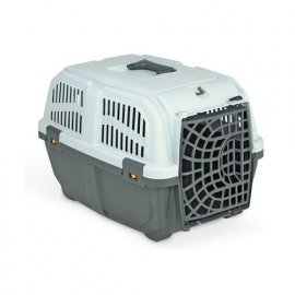 MP Bergamo SKUDO-1 PLASTIC GREY переноска для собак и кошек до 12 кг