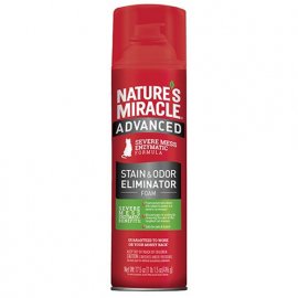 Natures Miracle ADVANCED FORMULA устранитель пятен и запахов кошек с усиленной формулой, аэрозоль-пена