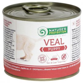 Natures Protection (Нейчез Протекшин) PUPPY VEAL (ПАППИ ТЕЛЯТИНА) консерва для щенков