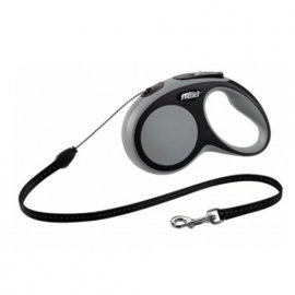 Flexi (Флекси) NEW COMFORT CORD (НЬЮ КОМФОРТ ТРОС) поводок-рулетка для собак, серый