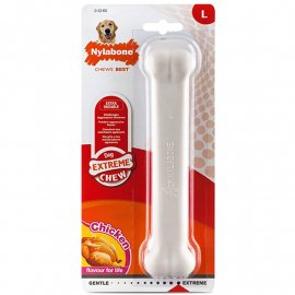 Nylabone EXTREME CHEW CHICKEN BONE жувальна іграшка для собак КІСТКА, смак курки