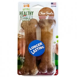Nylabone HEALTHY EDIBLES LASTING BEEF жевательное лакомство для собак до 16 кг, ГОВЯДИНА