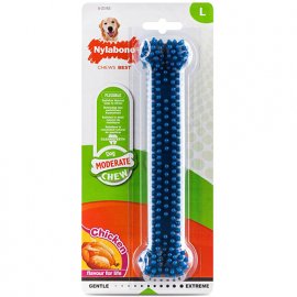 Nylabone MODERATE CHEW DENTAL BONE жувальна іграшка для собак КІСТКА, смак курки