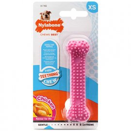 Nylabone PUPPY CHEW DENTAL BONE жувальна іграшка КІСТКА для цуценят, смак курки
